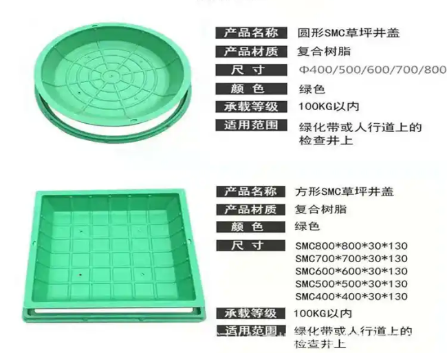 吉安树脂复合种植井盖展示
